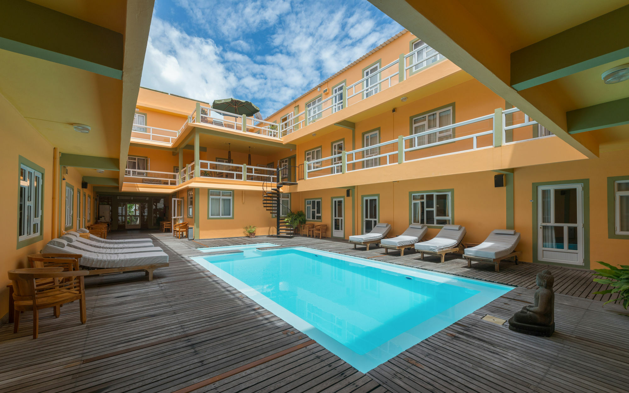 Wanna Studio Apartments Pointe aux Canonniers Bagian luar foto